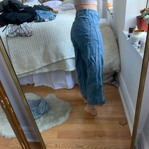 Madewell wide leg denim